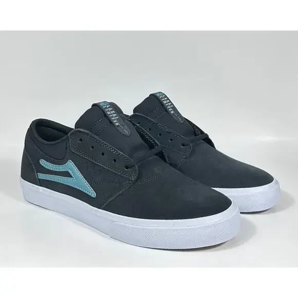 Lakai Griffin Men’s Skate Shoes Size 9 Charcoal/Nile Suede | New in Box - Picture 4 of 10